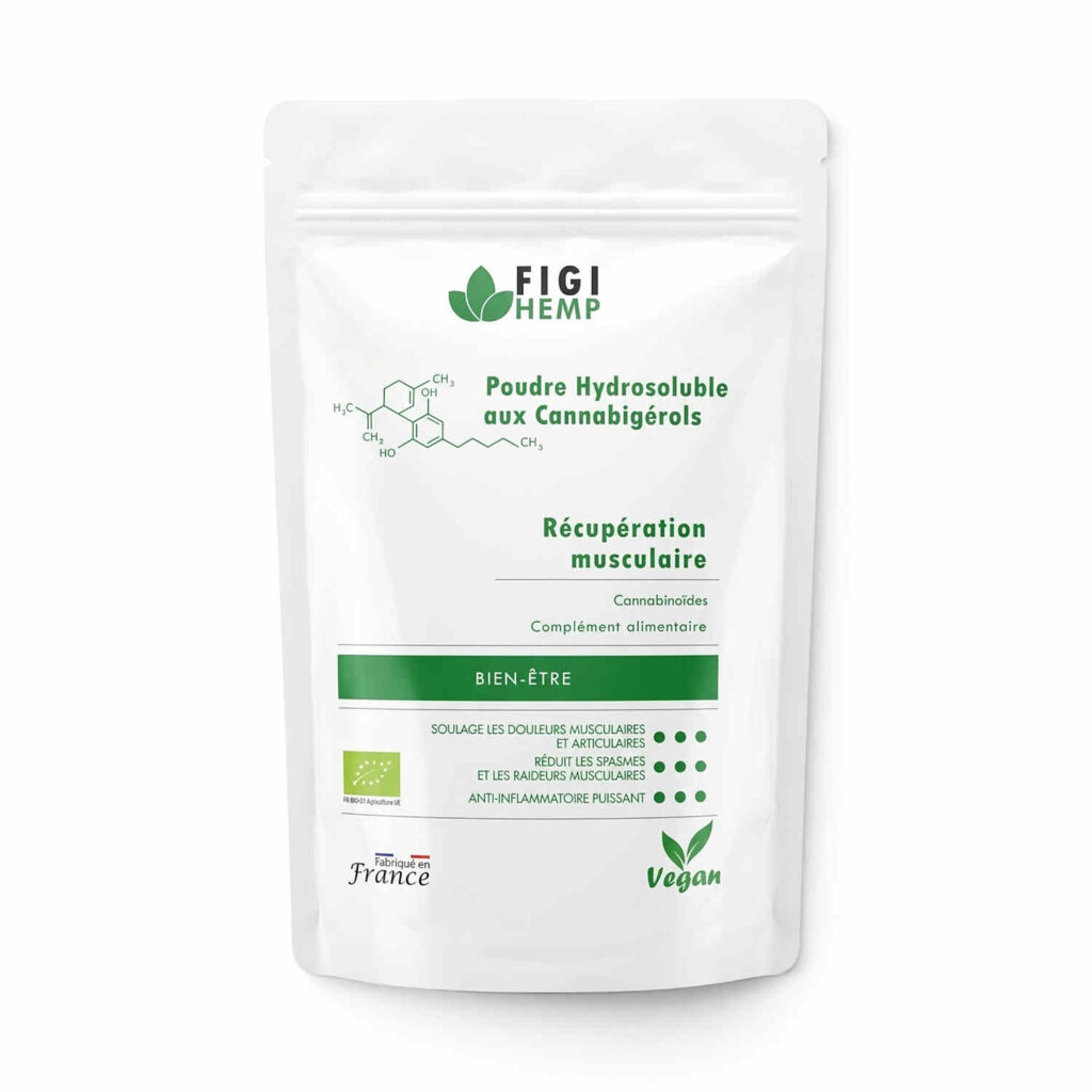 Poudre Recuperation Musculaire 80gr Figi Hemp