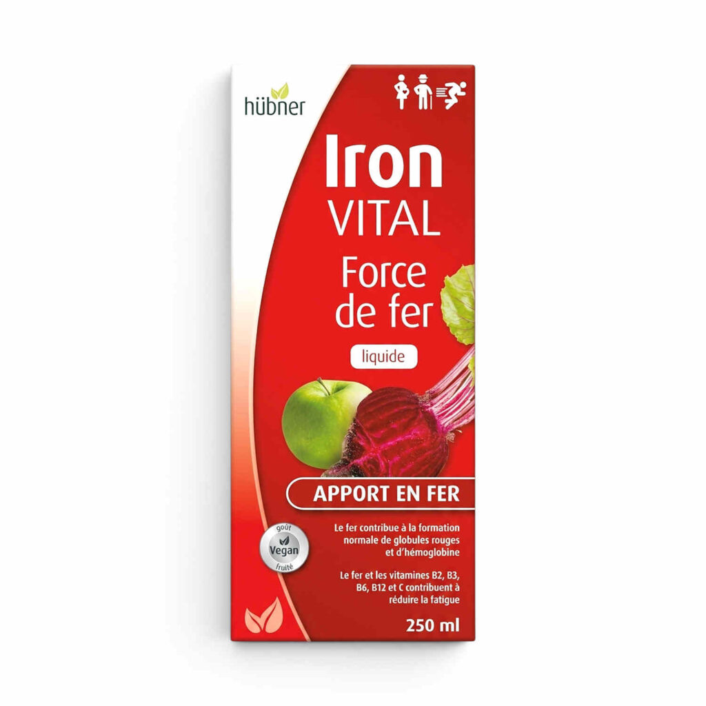 Iron Vital Force de fer 250 ml Hübner
