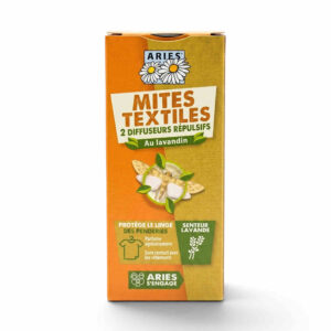 PROTECTION ANTI-MITES TEXTILES 2 DIFFUSEURS ARIES
