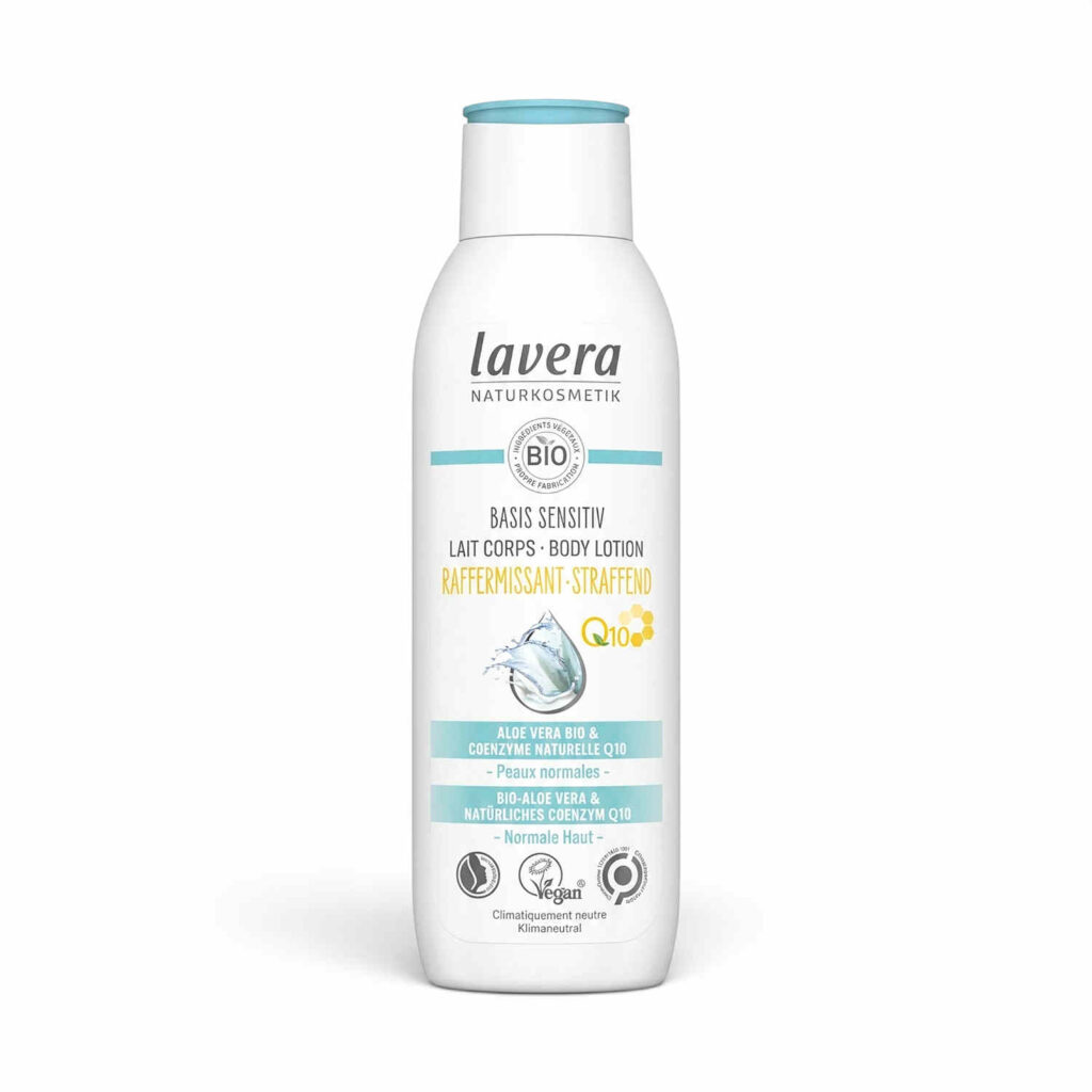 Lait corps raffermissant Q10 Basis Sensitiv 250 ml Lavera
