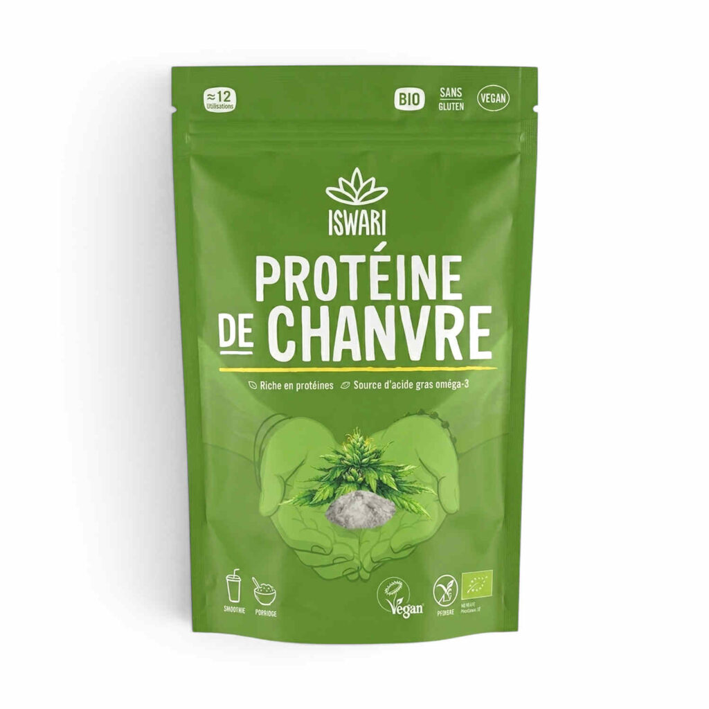 Proteines de Chanvre 250gr Iswari