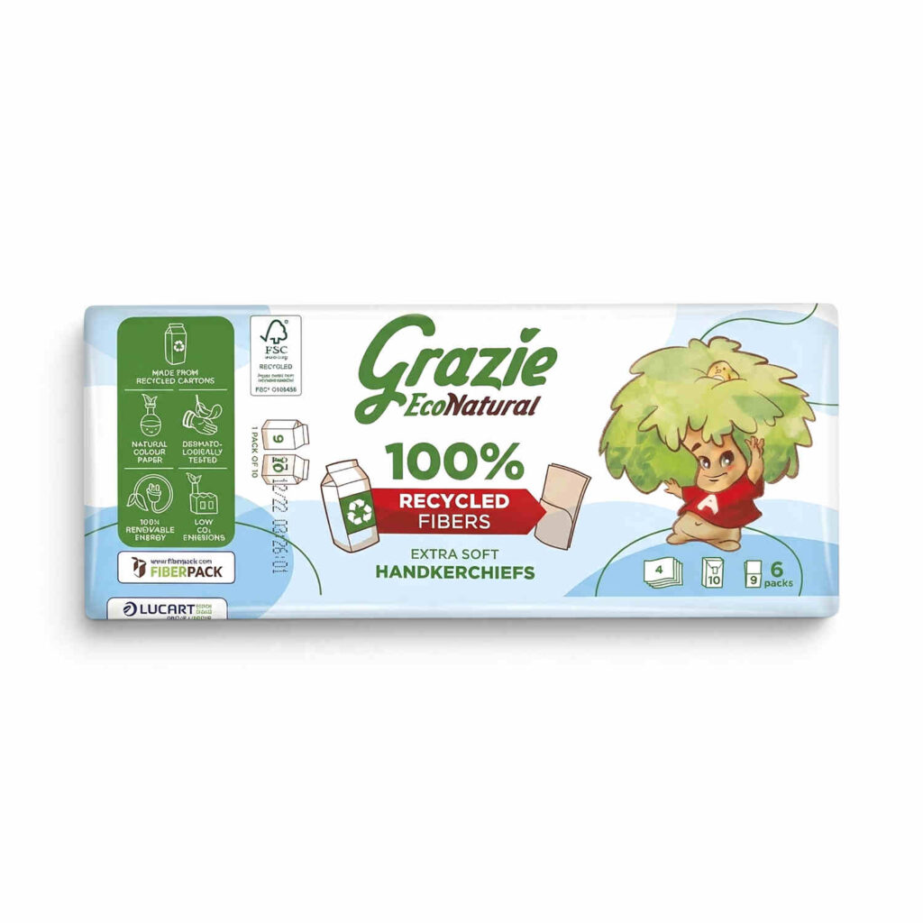 Mouchoirs Extra Doux 10 Etuis Grazie