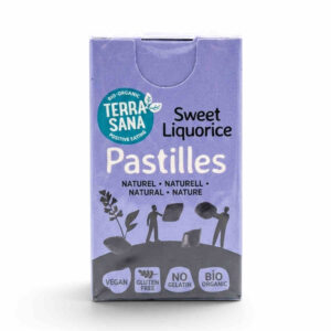 REGLISSE PASTILLES NATURE 25GR TERRASANA
