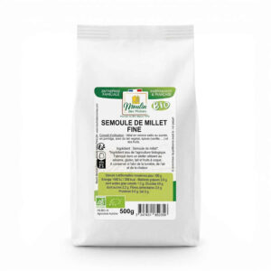 SEMOULE MILLET 500GR MOULIN DES MOINES