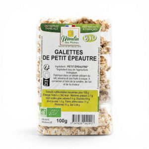 GALETTES PETIT EPEAUTRE 100GR MOULIN DES MOINES