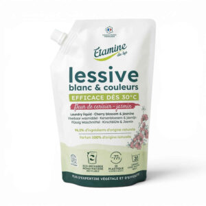 LESSIVE BLANC ET COULEURS CERISIER JASMIN 1L ETAMINE DU LYS