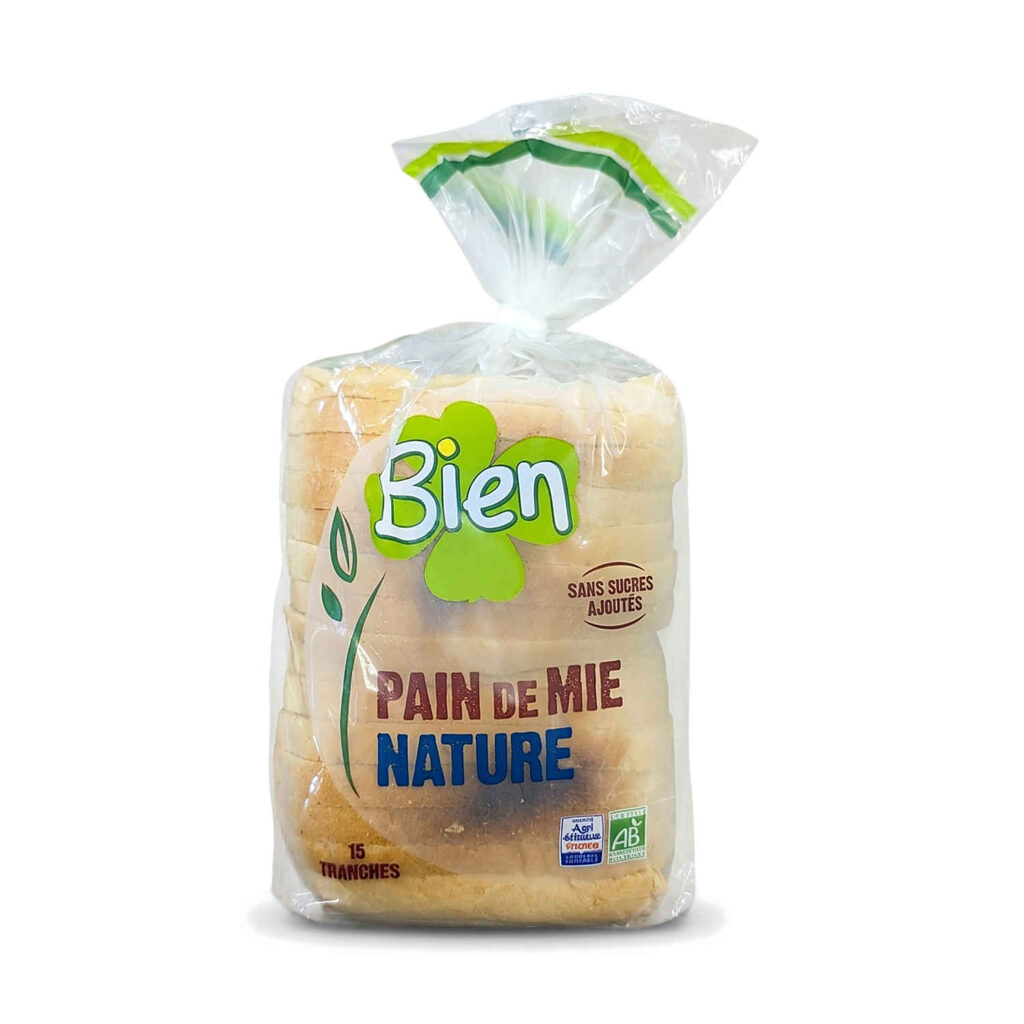 Pain de Mie Nature 500g Bien