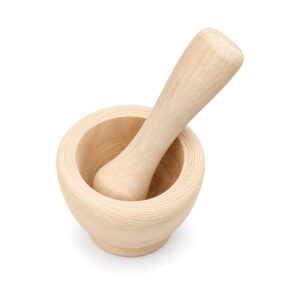 Mortier en bois de frêne 9 cm, Biomonde Lavaur