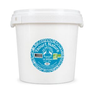 Yaourt brebis nature 2,5 kg - ARTISOUS, Biomonde Lavaur