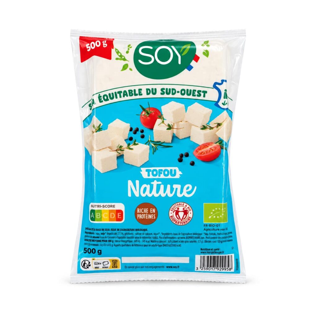 Tofu nature 500 g Soy