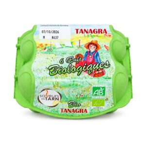 Œufs du Tarn en boîte x 6 Tanagra