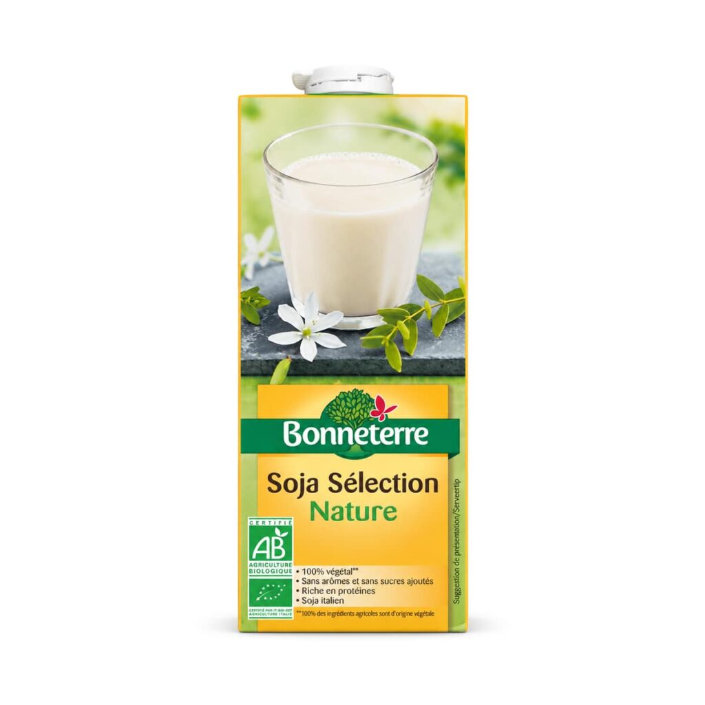 Boisson de soja nature 1 L Bonneterre