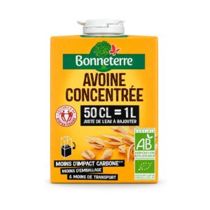 Boisson avoine concentrée 50 cl - Bonneterre, Biomonde Lavaur