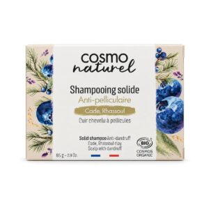Shampooing solide antipelliculaire 85 g - Cosmo Naturel, Biomonde Lavaur