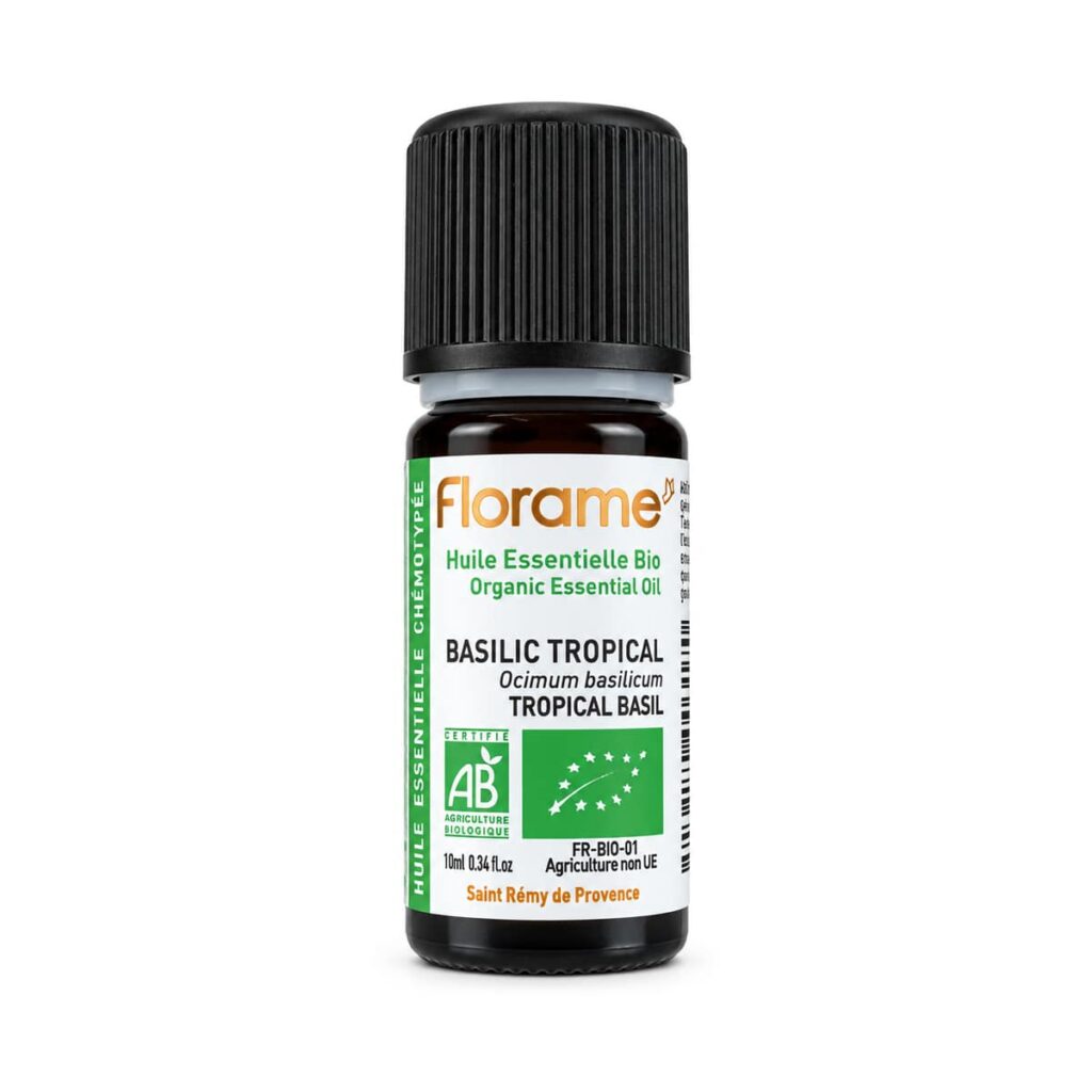 Huile essentielle de basilic 10 ml Florame