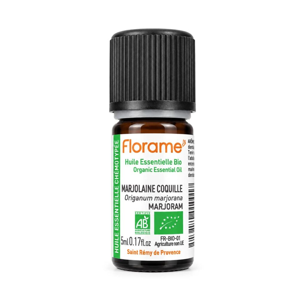 Huile essentielle de marjolaine coquille 5 ml Florame