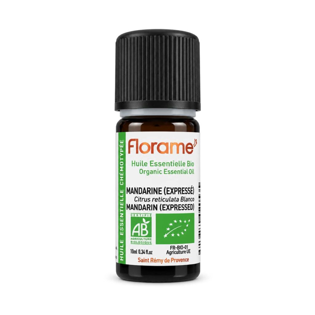 Huile essentielle de mandarine exprimée 10 ml Florame