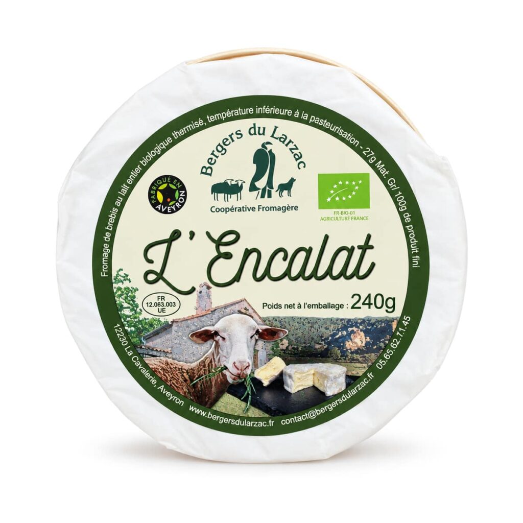L’Encalat 240 g Les Bergers du Larzac