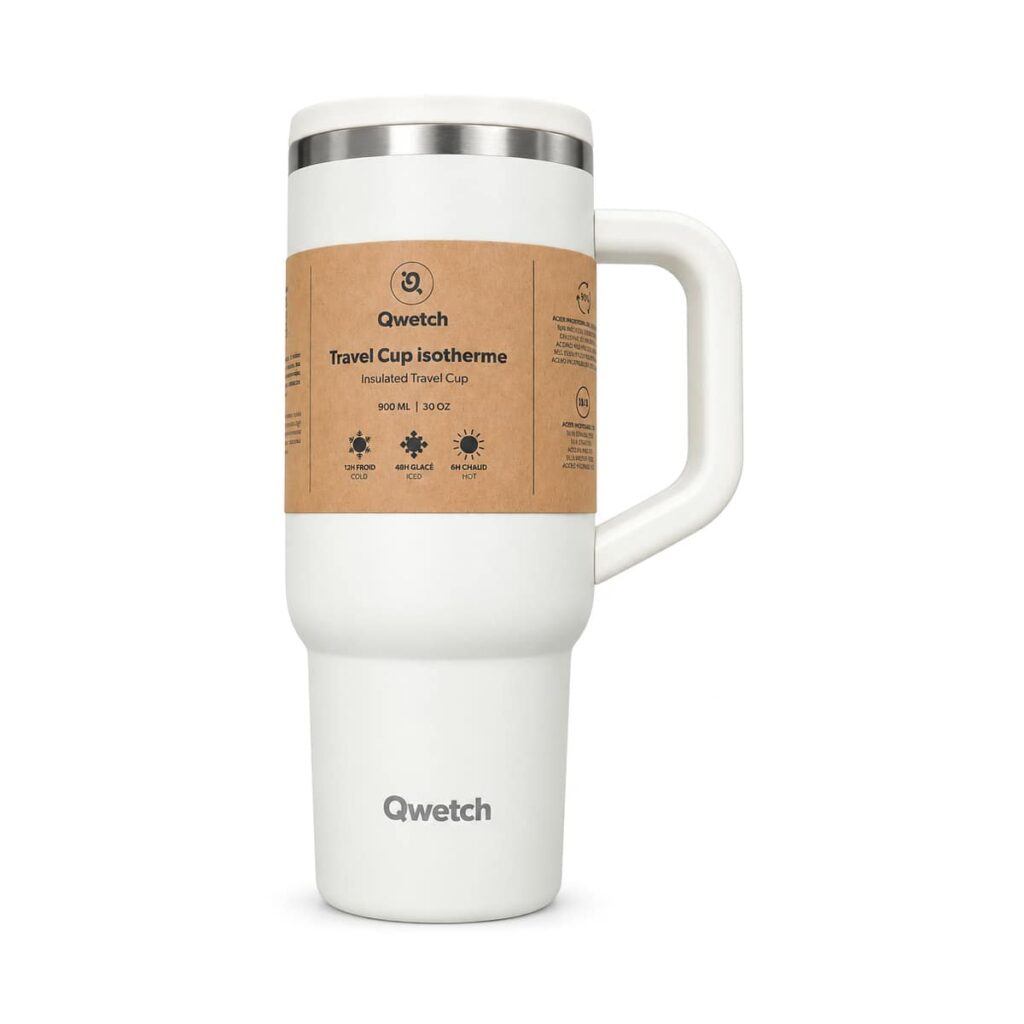 Travel Cup 900 ml Matt sable Qwetch