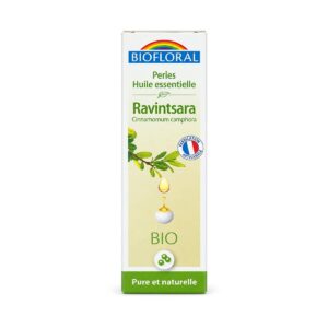 Perles Ravintsara bio 20 ml - Biofloral, Biomonde Lavaur