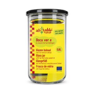 Bocal verre borosilicate 0,8 L - Ah ! Table !, Biomonde Lavaur