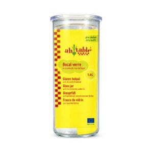 Bocal verre borosilicate 1,4 L - AH TABLE, Biomonde Lavaur
