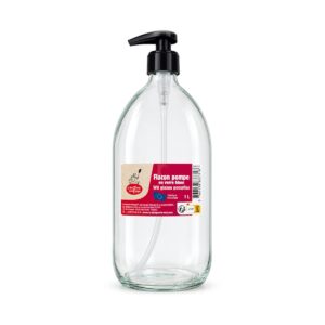 Flacon pompe verre 1 L - AH ! TABLE, Biomonde Lavaur