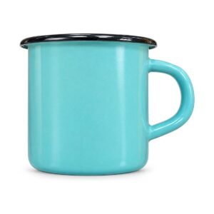 Tasse fer émaillée bleue - AH TABLE, Biomonde Lavaur