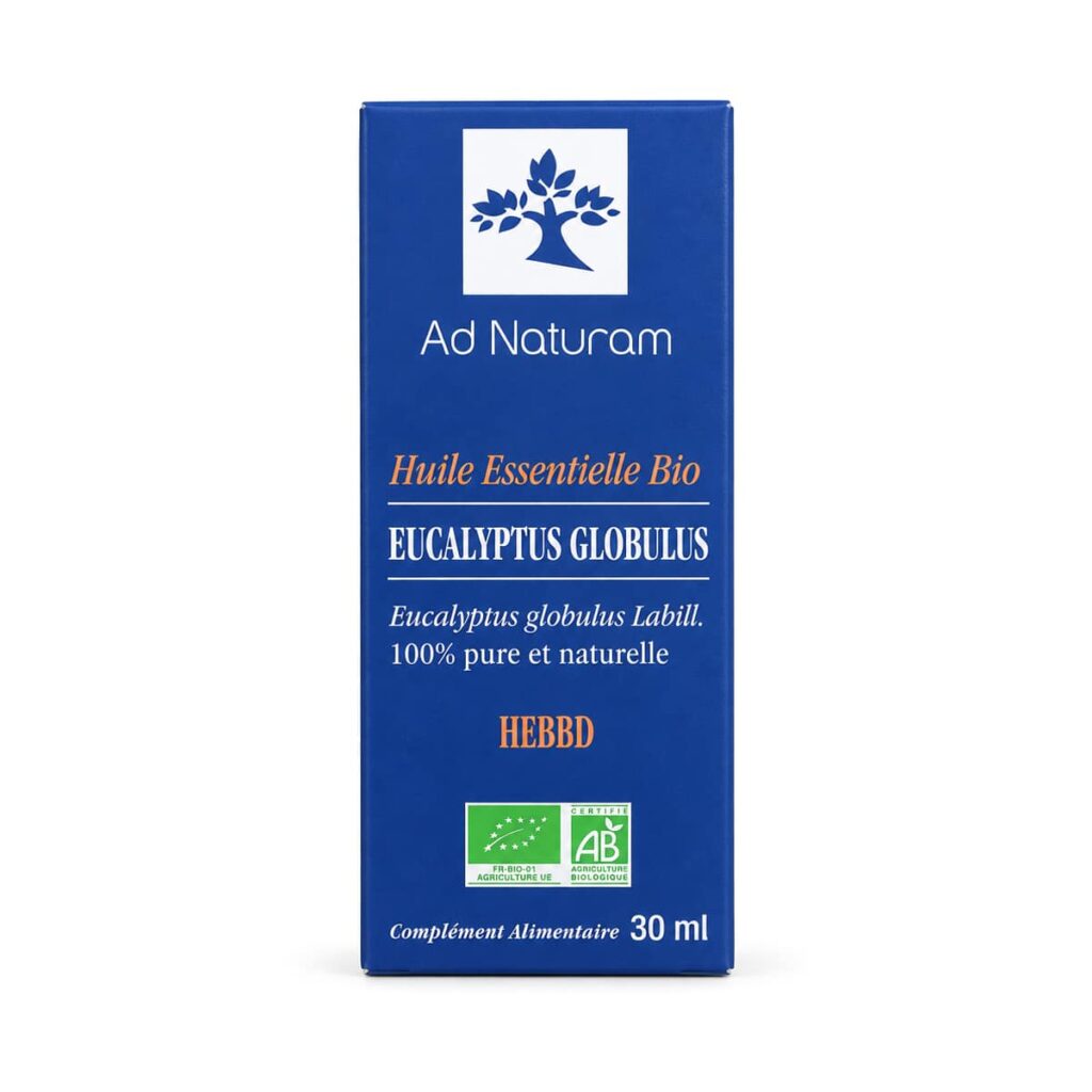 Huile essentielle d’eucalyptus globulus 30 ml Ad Naturam