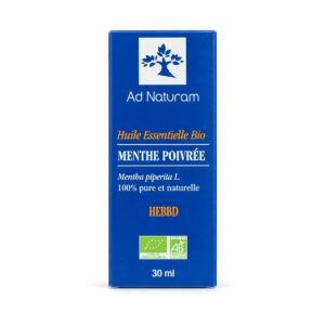 Huile essentielle menthe poivrée 30 ml - Ad Naturam, Biomonde Lavaur