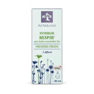 Synergie huiles essentielles Respir’ 30 ml - Ad Naturam, Biomonde Lavaur
