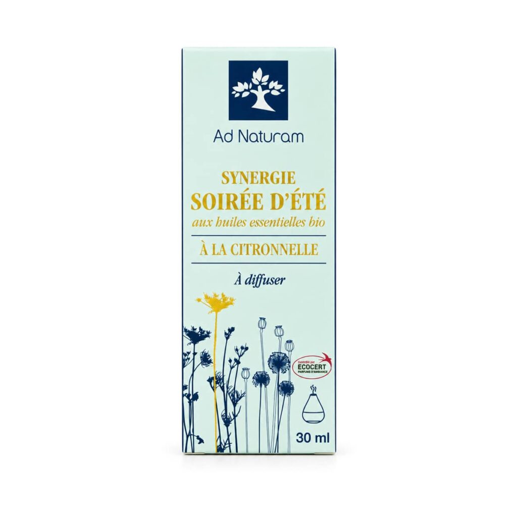 Huile essentielle synergie Soirée d’été 30 ml Ad Naturam