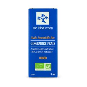 Huile essentielle gingembre 5 ml - Ad Naturam, Biomonde Lavaur