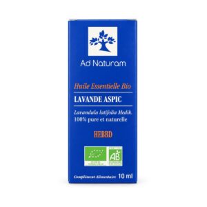 Huile essentielle lavande aspic 10 ml - Ad Naturam, Biomonde Lavaur