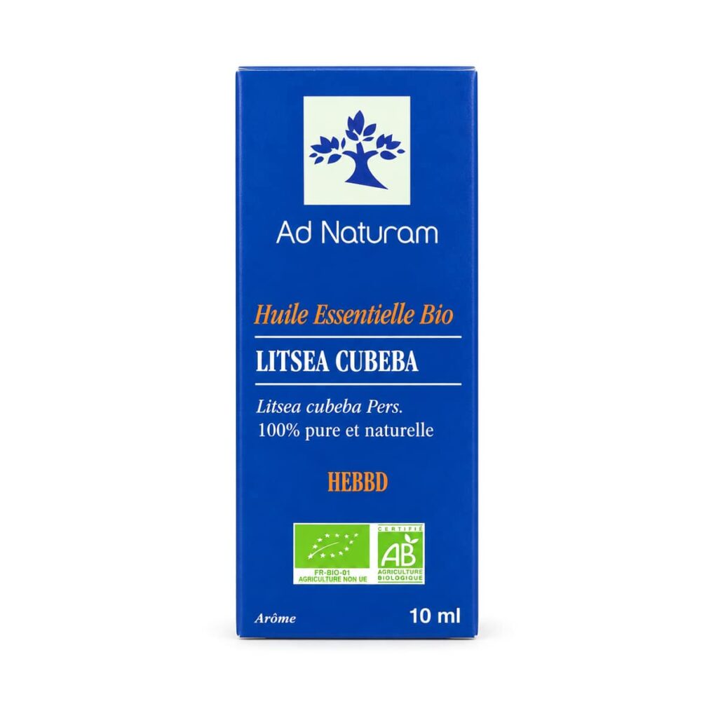 Huile essentielle de litsea 10 ml Ad Naturam