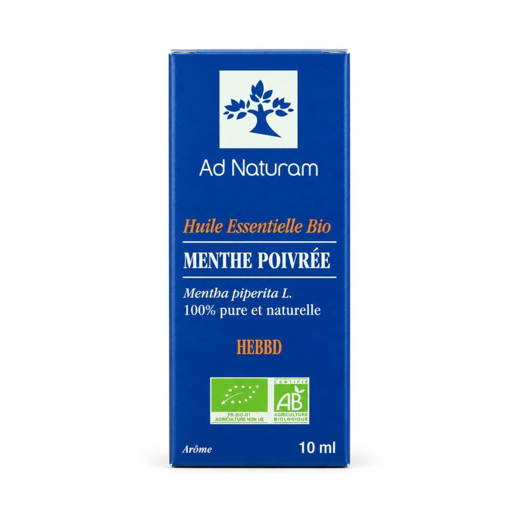 Huile essentielle de menthe poivrée 10 ml Ad Naturam