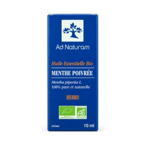Huile essentielle menthe poivrée 10 ml - Ad Naturam, Biomonde Lavaur