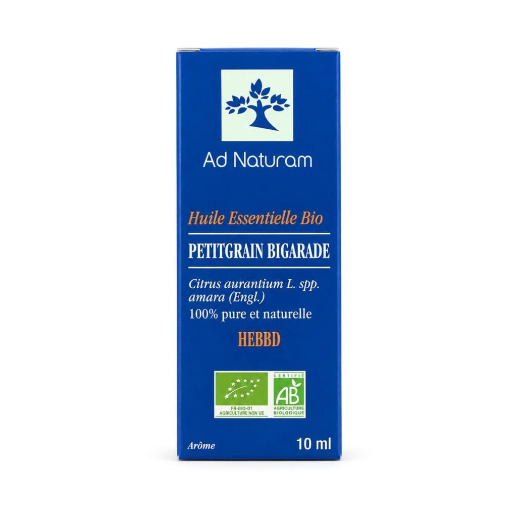 Huile essentielle de petit grain bigarade 10 ml Ad Naturam