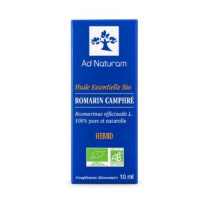 Huile essentielle romarin camphré 10 ml - Ad Naturam, Biomonde Lavaur