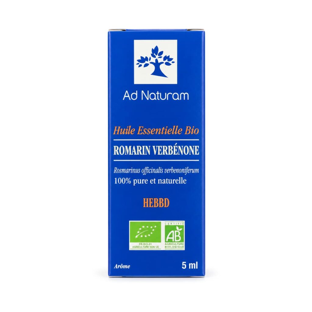 Huile essentielle de romarin verbénone 5 ml Ad Naturam