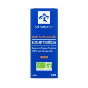 Huile essentielle romarin verbénone 5 ml - Ad Naturam, Biomonde Lavaur