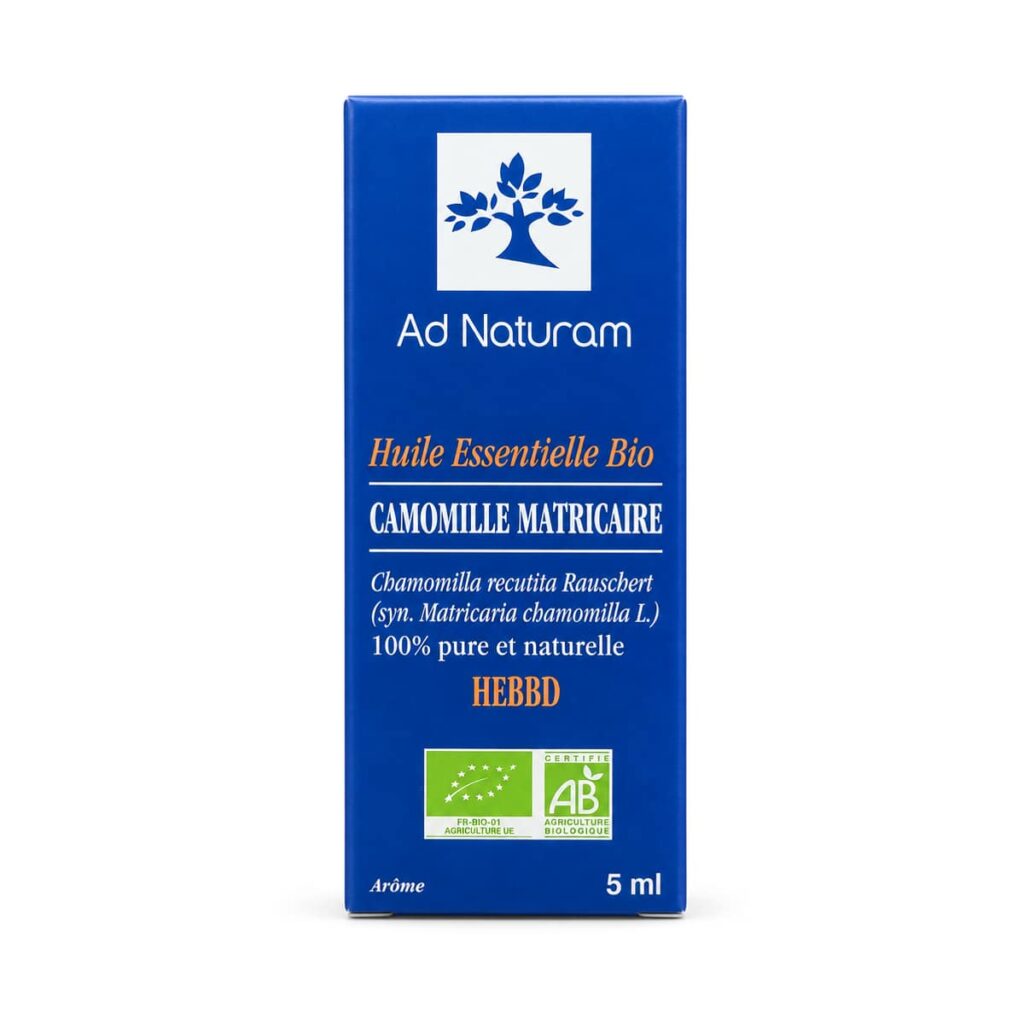 Huile essentielle de camomille matricaire 5 ml Ad Naturam