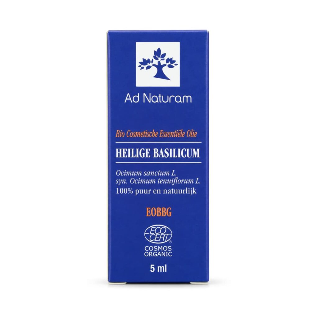Huile essentielle de basilic sacré 5 ml Ad Naturam