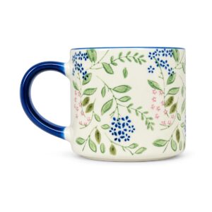 Tasse Vintage Garden bleue 400 ml - Tranquillo, Biomonde Lavaur