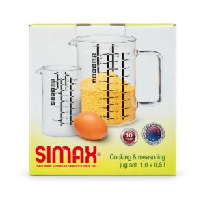 Verres mesureurs 1 L et 500 ml - Simax, Biomonde Lavaur