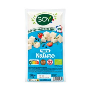 Tofu nature 250 g - SOY, Biomonde Lavaur