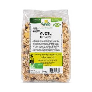 Muesli sport 500 g Moulin des Moines