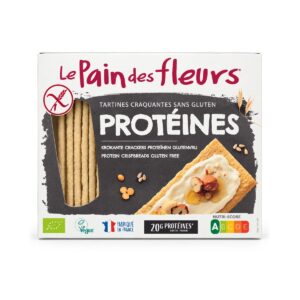 Tartines craquantes protéines 150 g - Le Pain des Fleurs, Biomonde Lavaur