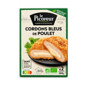 Cordons bleus de poulet bio 2x100 g - Le Picoreur, Biomonde Lavaur