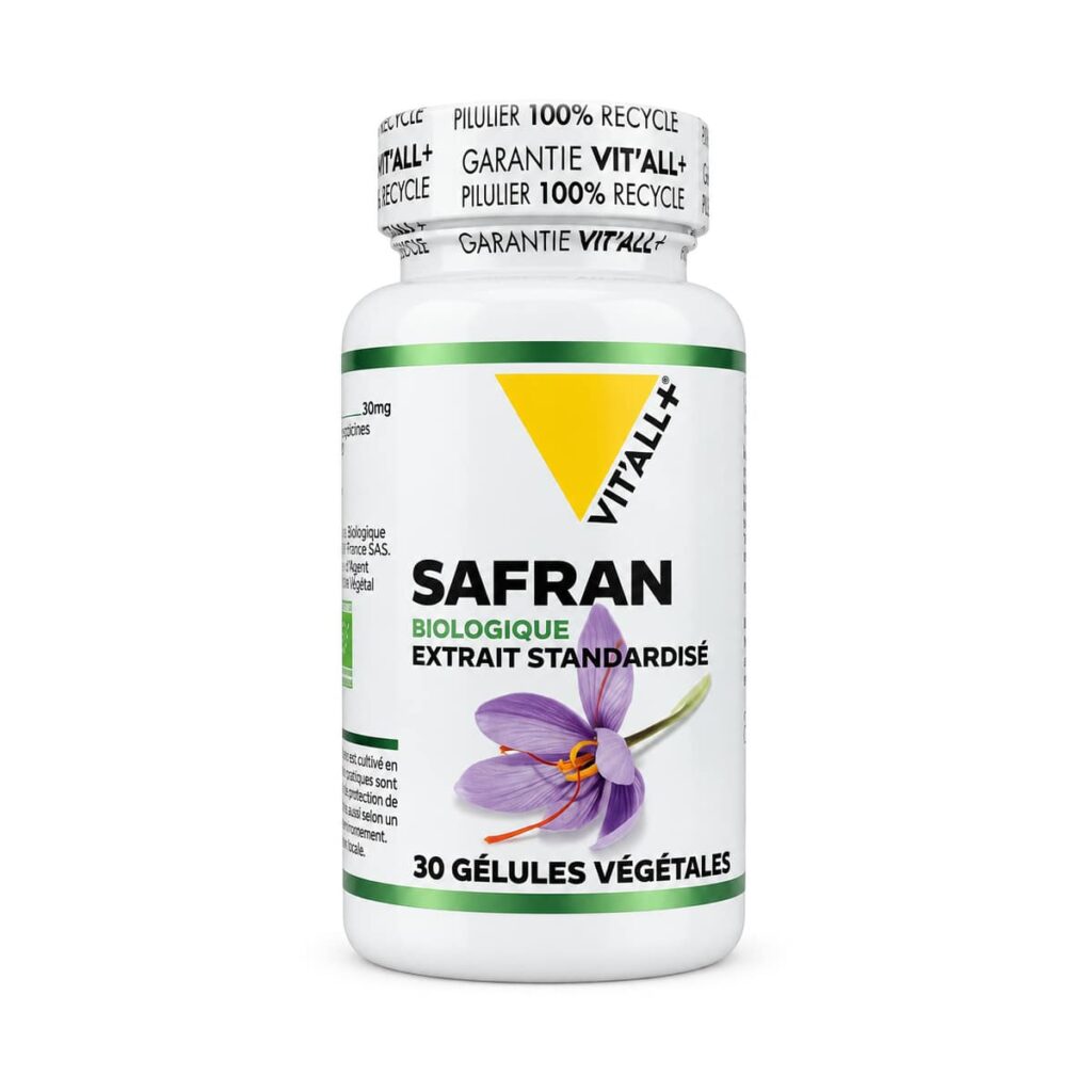Safran x 30 gélules Vitall+